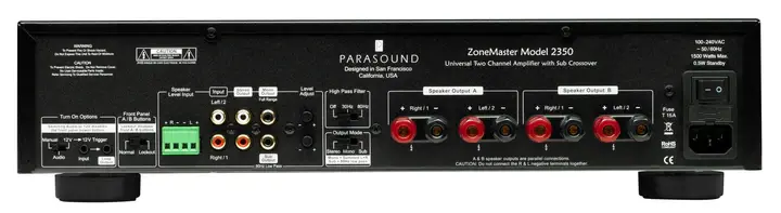 Parasound ZoneMaster 2350_back_black.webp