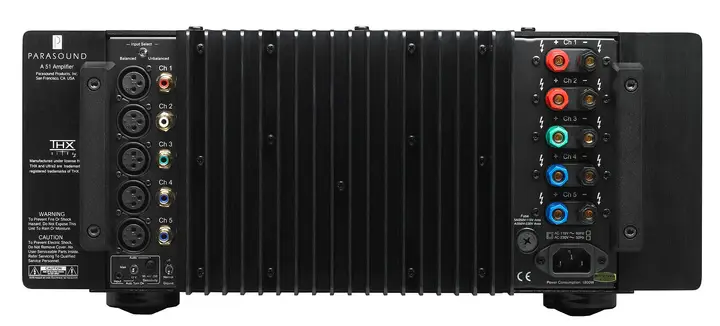 Parasound A51_rear_black.webp
