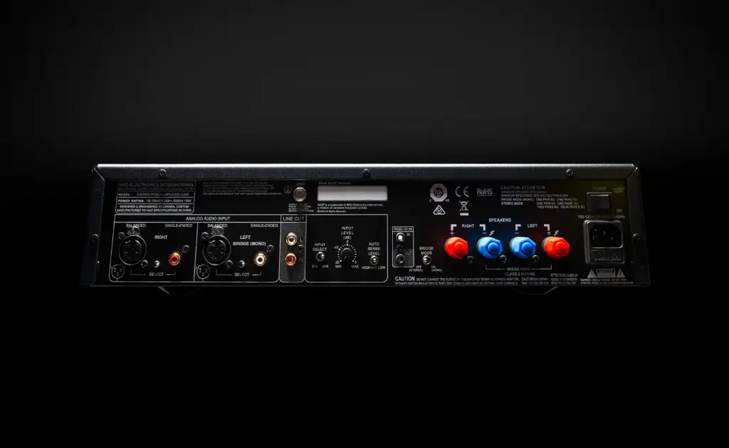NAD C 268 Rear.webp