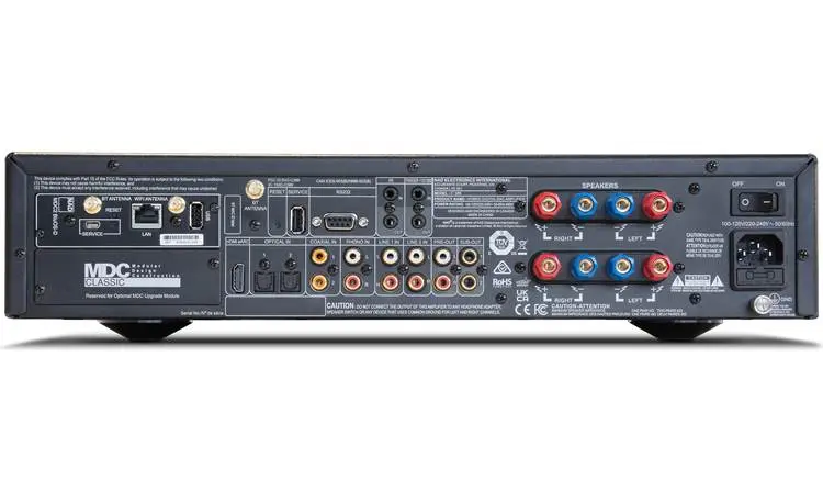 NAD C 389 BluOS-D Rear.webp
