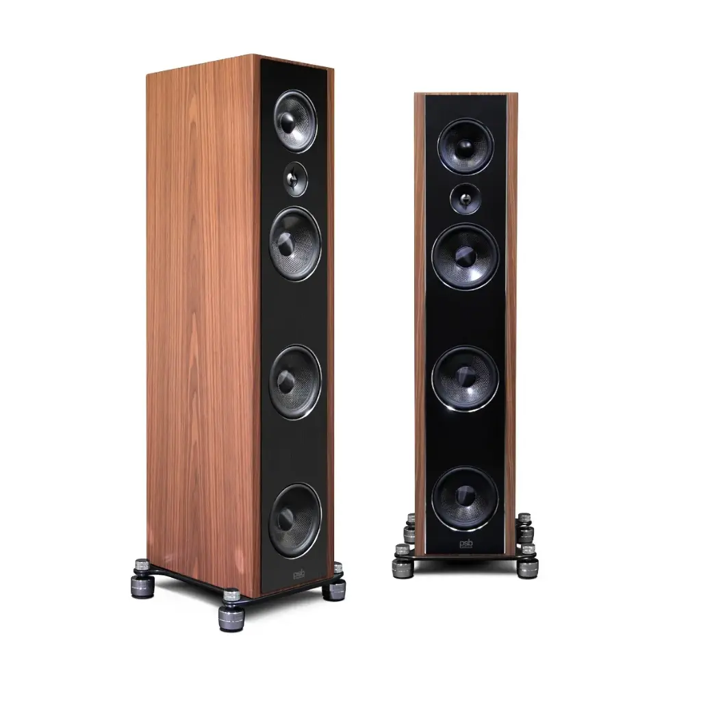 PSB Synchrony T800 - Tower Speakers - Satin Walnut