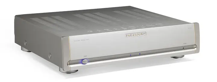 Parasound HALO A23+ Power Amp 160W x 2 into 8 Ω Silver