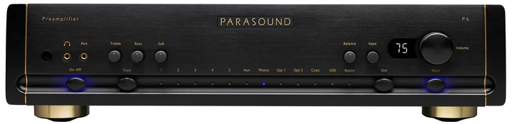 Parasound HALO P6 Preamp Black