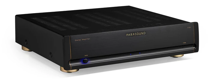 Parasound HALO A23+ Power Amp 240W x 2 into 4 Ω Black