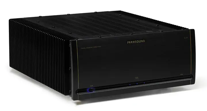 Parasound HALO A31 3-Channel Power Amp 400W x 3 into 4 Ω Black
