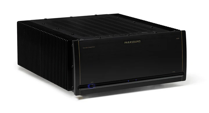 Parasound HALO A21+ Power Amp 500W x 2 into 4 Ω Black