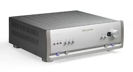 Parasound HALO Hint6 Integrated Amp 160W x 2 into 8 Ω Silver